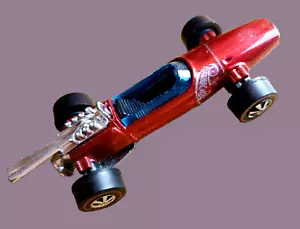 Hot Wheels 1969 Brabham Repco F1 Spectraflame rojo caliente 1:64 Hong Kong RL de colección - Imagen 1 de 16