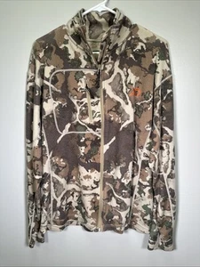 First Lite Labrador Jacket Men's M Fusion Camo Full Zip Hunting Merino Wool - Picture 1 of 7