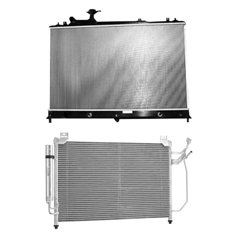 For Mazda CX-7 2007-2009 TYC Radiator & Condenser Kit - Изображение 1 из 1