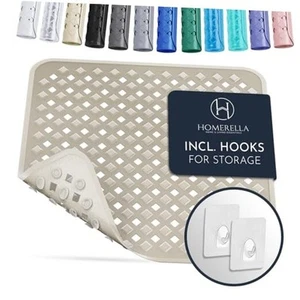  Anti Slip Shower Mat | Anti Mold Non Slip Bathtub Mat for Inside Shower | Sand - Picture 1 of 8