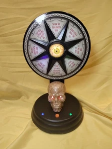 Gemmy Halloween Wheel Of Fate funciona perfectamente - Imagen 1 de 5