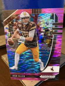 2020 Panini Prizm Draft #56 Josh Allen Beautiful 💥RARE Pink Pulsar Prizm - Picture 1 of 12