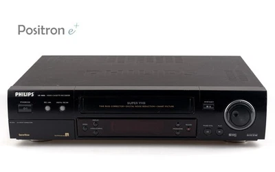 Philips VR1000 Super VHS Videoregistratore / Tbc Dnr / revisionato 1 J garanzia - Immagine 1 di 3