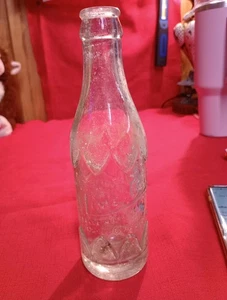 1921 Lime Cola Augusta GA Pat 57979 Lancaster Glas Diamant Schulter - Bild 1 von 4