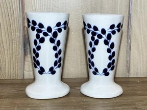 Clase Azul Tequila 2er Set Keramik Schnapsgläser 4" handbemalt Mexiko - Bild 1 von 5