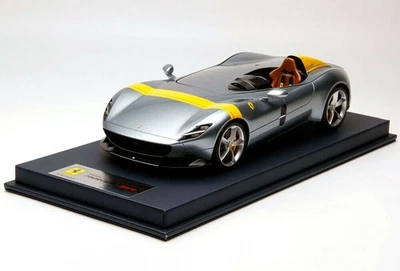 LOOKSMART LS18_21A 1/18 Ferrari Monza SP1 with package Grigio Titanio 1:18 New - Image 1 of 4