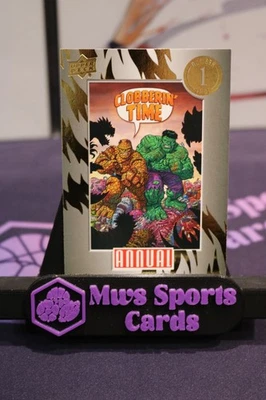 Clobberin' Time Number 1 Spot 2023-2024 Marvel Annual - Image 1 of 2