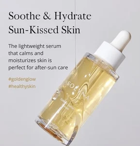 SOLYNA Golden Sunset Facial Serum 1.01 fl oz After-sun Hydration Korean Skincare - Picture 1 of 12
