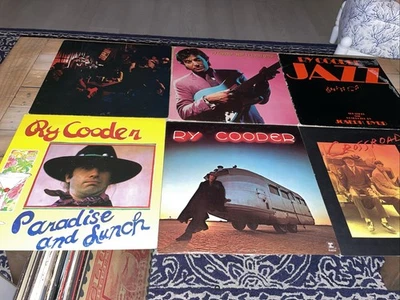 Ry Cooder 6 LP lot: Paradise & Lunch Showtime Bop till you drop Crossroads Jazz - Image 1 of 4