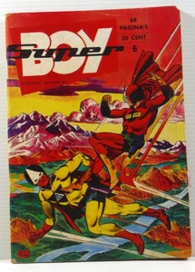 Super Boy by Verschijnt Maandelijks 1966 vintage comic book Dutch text Pagina's - Picture 1 of 12