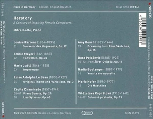 MITRA KOTTE HERSTORY NEW CD - Picture 1 of 1