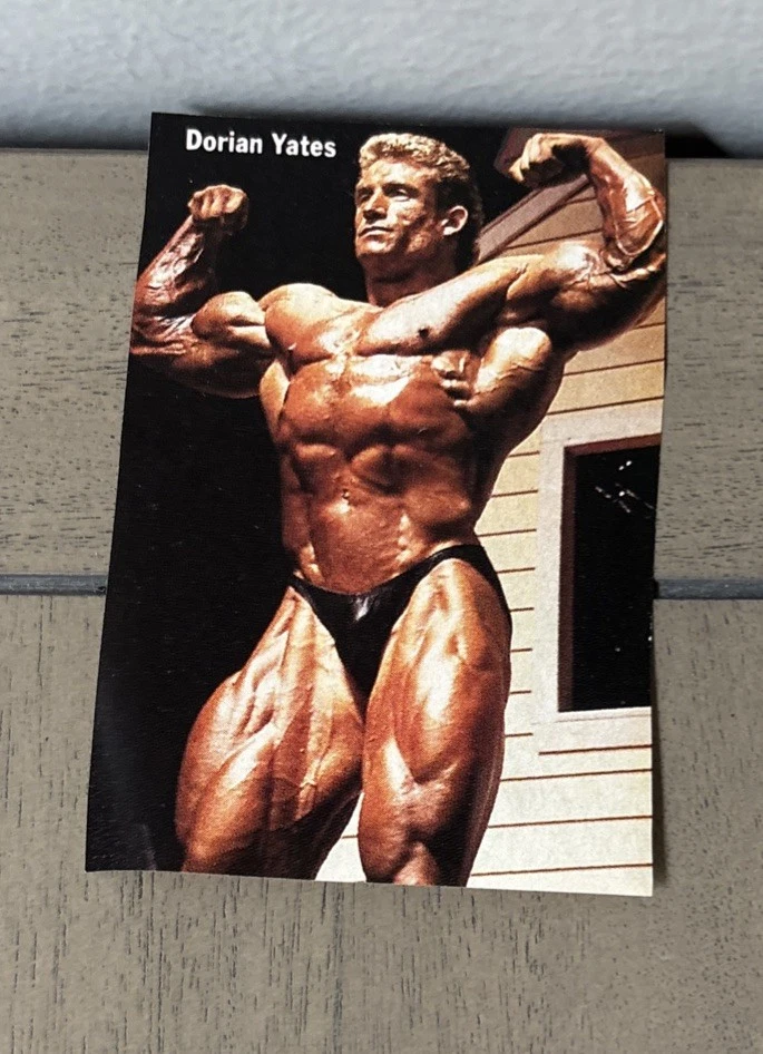 Dorian Yates Front Double Biceps Mr. Olympia Bodybuilding Photo Clipping - Image 1 of 1