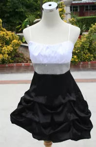 NWT RUBY ROX Ivory / Black Cocktail Party Day Dress 3 - Picture 1 of 1