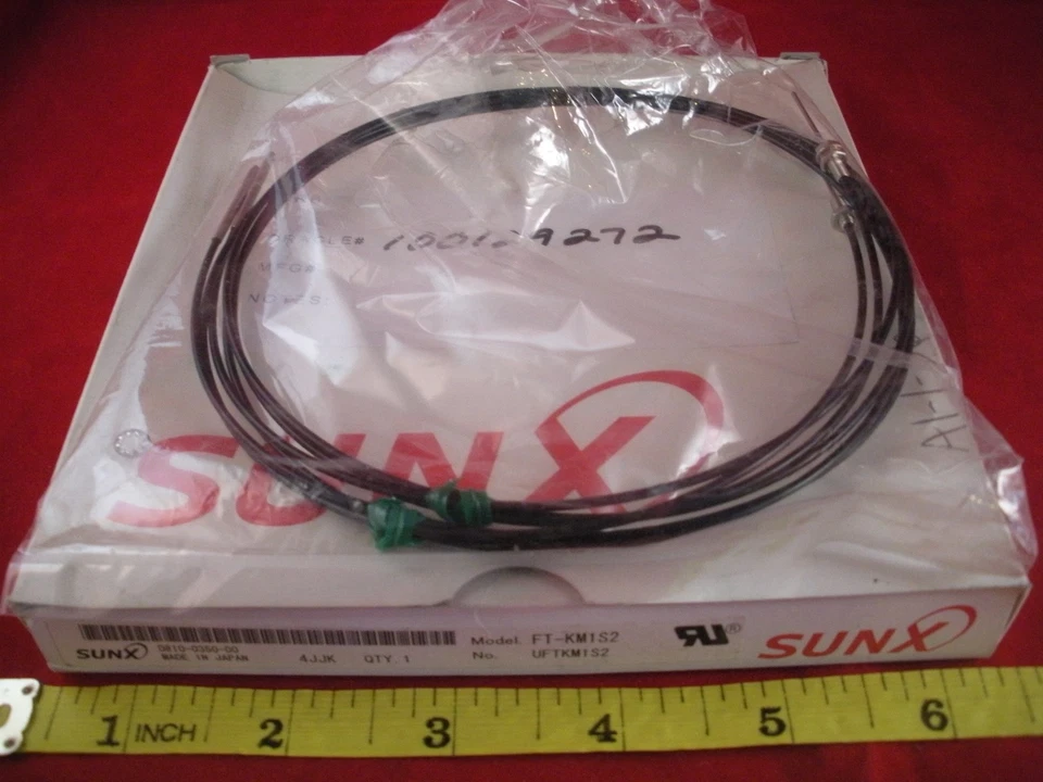 SunX FT-KM1S2 оптоволоконный кабель датчик приближения FTKM1S2 UFTKM1S2 новый - Изображение 1 из 1