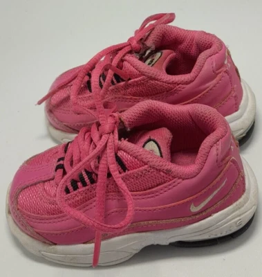 Nike Air Max 95 Bebé Tenis Niño Niña 5C Desierto Rosa Negro Blanco Zapatos Foto 1 de 2