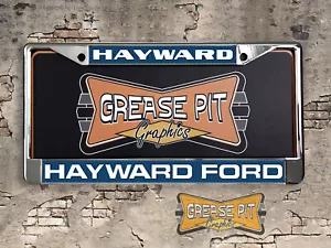 Marco de matrícula Hayward Ford - Imagen 1 de 3