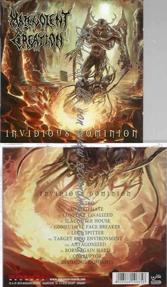 CD--Malevolent Creation | --Invidious Dominion - Bild 1 von 1