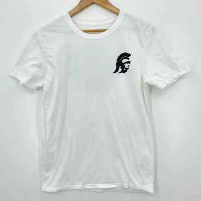 USC Trojans T-Shirt Adult Size M White Double Sided Logo NCAA Fanatics - Image 1 of 4