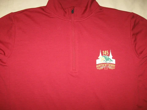 145th Kentucky Derby Shirt Men's XL Churchill Downs Horse Racing RussellAthletic Cover