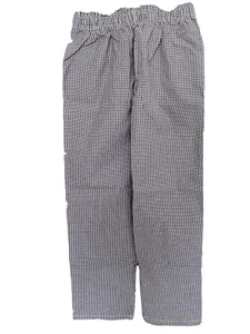 Chef Cooks Pants Size 2XL Uniform Catering Hospitality Black White Check Unisex - Picture 1 of 9