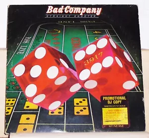 Bad Company - Straight Shooter - 1975 Promo Vinyl LP Record Album - Picture 1 of 4