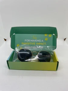 WearMe Pro Sonnenbrille reflektierende Gläser rund goldfarbenes Gestell KOSTENLOSER VERSAND a - Bild 1 von 6