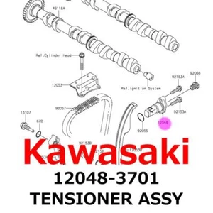 【NEW】Kawasaki Genuine 2003-2017 STX JT1200 JT1500 TENSIONER ASSY 12048-3701 - Picture 1 of 1