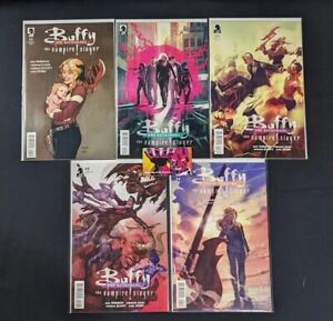 Buffy TVS saison 12 (2018) #1-4 ensemble complet couverture Jeanty 5 livres