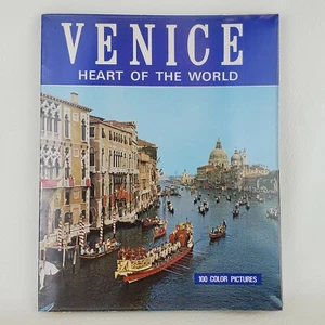 Venice Heart of the World Tourism Souvenir Book 100 Color Photos Italy 1975 - Picture 1 of 3