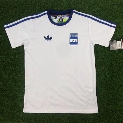 Honduras, Camiseta de Fútbol / Camisa de Fútbol Retro - 1982 (AJUSTE SUELTO) Foto 1 de 4