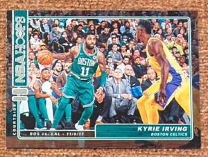 2018-19 Panini NBA Hoops Courtside Kyrie Irving CS-3 Celtics Insert NM - Picture 1 of 2