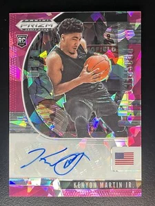 Panini Prizm Draft Picks 2020 #PA-KM Kenyon Martin Jr. Pink Ice Auto RC - Foto 1 di 2