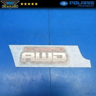 1 NEW OEM 2007 POLARIS SPORTSMAN 450 500 700 800 EFI FENDER GRAPHIC DECAL Foto 1 de 4