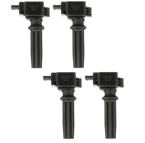 Set of 4 Delphi Direct Ignition Coils for Ford Edge Focus Land Rover LR2 Lincoln - Picture 1 of 1