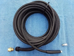 20 METER RUBBER DN6 1 WIRE 250BAR REPLACEMENT HOSE FOR THE GASOLINE 6.5HP PETROL - Picture 1 of 12