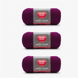 Berrylicious Yarn Trio - 3 Pack of 198g/7oz Acrylic (4 Medium Worsted) with 370 - Picture 1 of 7