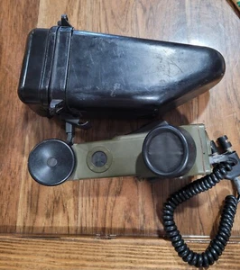 TA-1/PT Vietnam Era US Army Field Telephone Set & Case (Untested) - Picture 1 of 8
