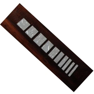 Set 10 Perle Guitare Incrustations Doigt Board Position Marqueurs Rectangulaire - Imagen 1 de 2