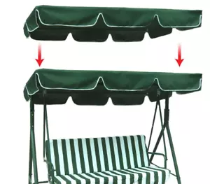 66x45 75x52 77"x43" 300D Patio Swing Top Cover Canopy Spare Garden Outdoor - Picture 1 of 5