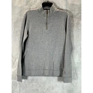 Suéter Pullover TED BAKER London Para Hombre Gris Media Cremallera Talla 2(S) - Imagen 1 de 10
