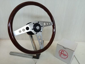 volante vintage + mozzo per Innocenti Mini MK1 MK2 MK3 Cooper Minor Export 1001 - Imagen 1 de 17