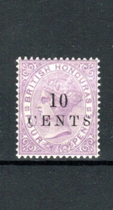 British Honduras 1888 10c on 4d surcharge SG 28 MH - Picture 1 of 1