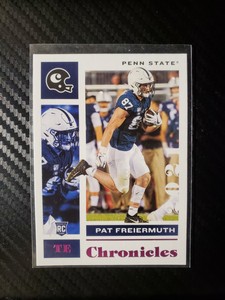 2021 Panini Chronicles Draft Picks "PINK Chronicles" Pat Freiermuth RC #22