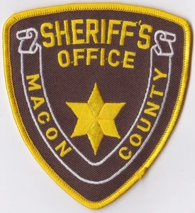 Macon County Sheriffs Office IL Police Patch Illinois IL  - Picture 1 of 1