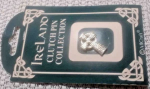 Ireland clutch pin collection goldtone 1 inch x 3/4" NEW by Allcraft - Picture 1 of 4