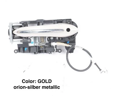 Manija de puerta exterior delantera izquierda lado del conductor BMW 650i 640i 13-18 OEM Foto 1 de 4