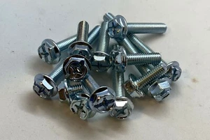 Sperrzahn-Schraube 8,8 verzinkt M6x10 Sechskantschraube mit Flansch 277-01 - Bild 1 von 3
