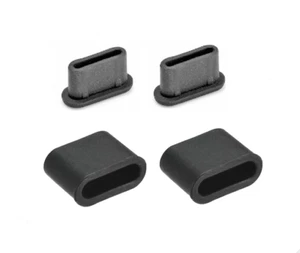 2x STOPER WTYKOWY + 2x CAP COVER USB-C OCHRONA PRZECIWPYŁOWA do IPHONE 16 PLUS PRO MAX - Zdjęcie 1 z 4
