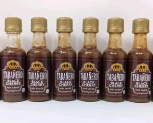 Lot of 6 x Tabanero Black Cherry Hot Sauce 1.7oz - Picture 1 of 1