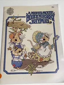 A Merry Mouse Book of Nursery Rhymes Design by Gloria & Pat Cross Stitch Pattern - Picture 1 of 10